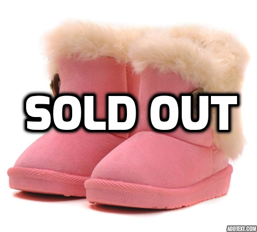 IOO Botas de nieve con botones Bailey rellenas de felpa para bebés y niñas (niños pequeños)