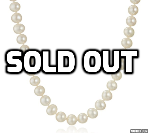 14k Gold AA-Quality Freshwater Cultured Pearl Strand Necklace, 16" - 18" - 20"