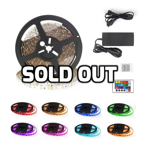 Luces de tira flexibles LED