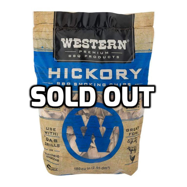 Western Premium Hickory BBQ Smoking Chips