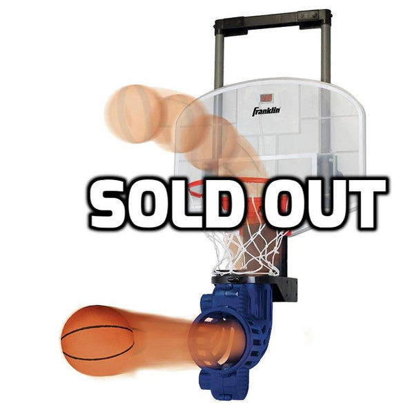 Franklin Sports Over The Door Mini Basketball Hoop w/ Ball Return