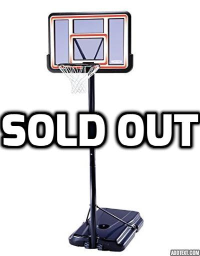Lifetime adjustable basketball system