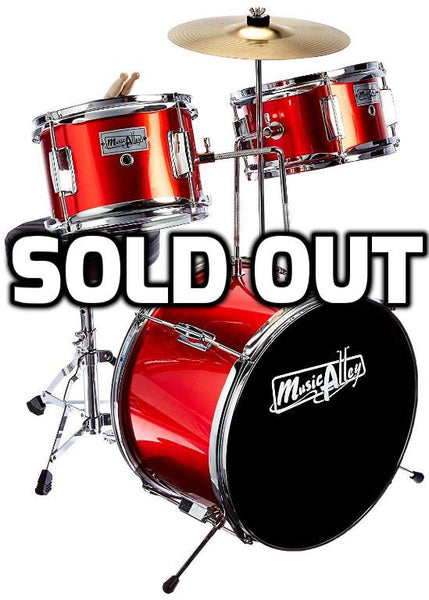 Kids 3-piece drum set
