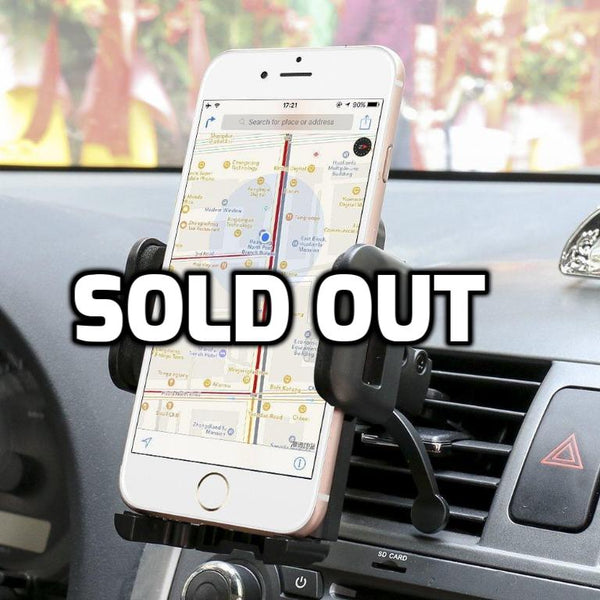 Air vent car phone mount