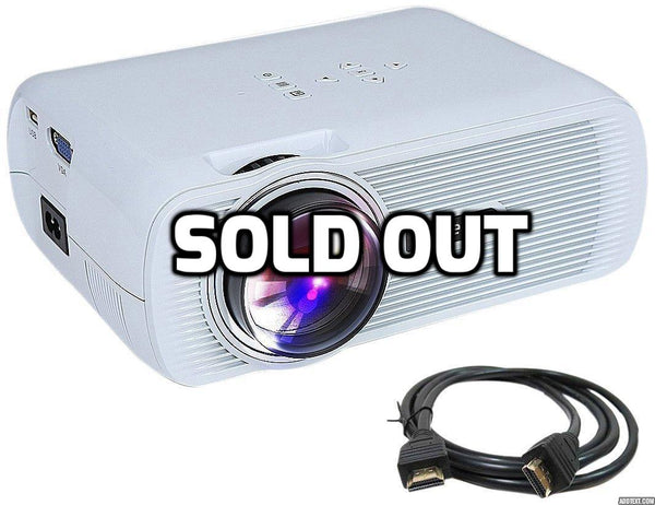 Proyector doméstico LED de 1080P con soporte HDMI gratuito