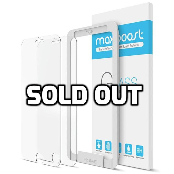 Pack of 2 iPhone 7 Plus screen protectors