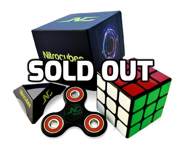 Fidget spinner and magic cube puzzle