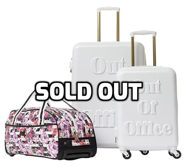 Macbeth Out of Office 3 Piece Nested Luggage Set