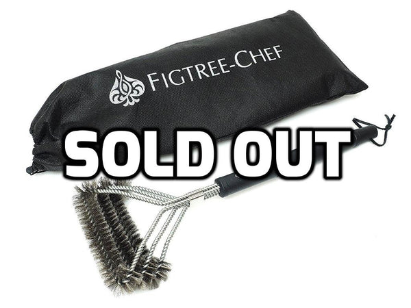 3-in-1 grill cleaning brush