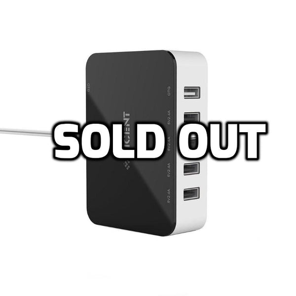 5 port USB charging station