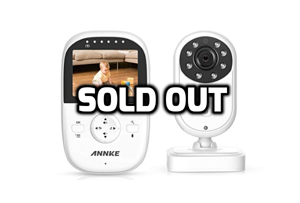 Wireless video baby monitor