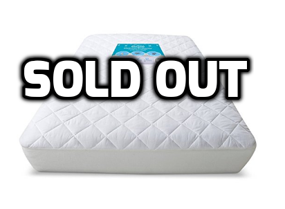 Waterproof crib mattress protector