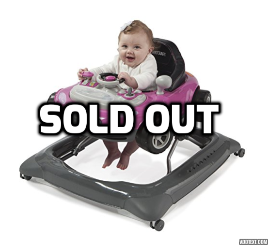 Stork Craft Mini-Speedster Activity Walker