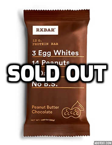 Select RXBar Whole Food Protein Bars