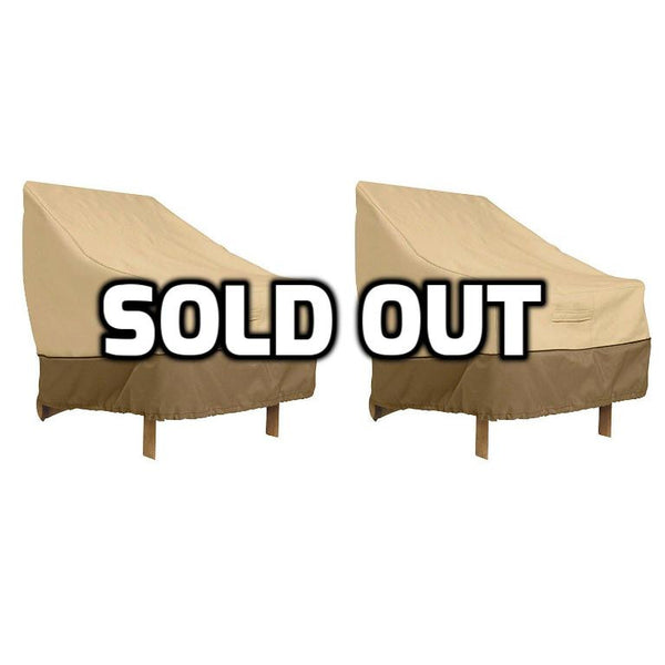 Durable patio chair cover