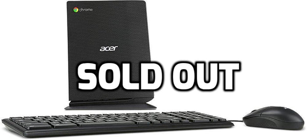Acer Chromebox Desktop with Keyboard and Mouse