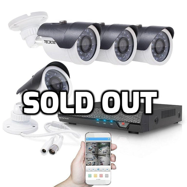 4 camera security system