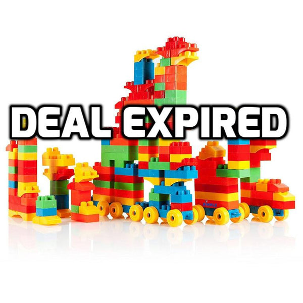 150 Piece Large Multi Colored Building Block Set