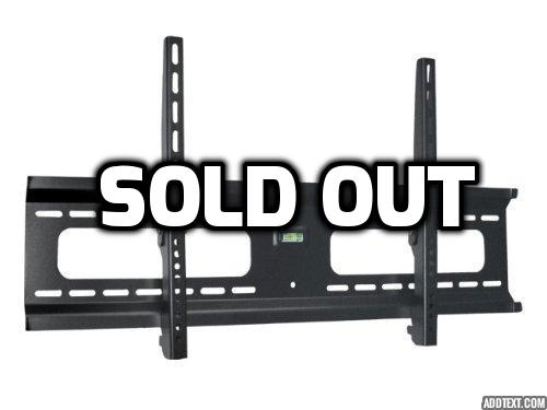Monoprice Soporte de pared ultradelgado para televisor de pantalla plana de 37"- 70"