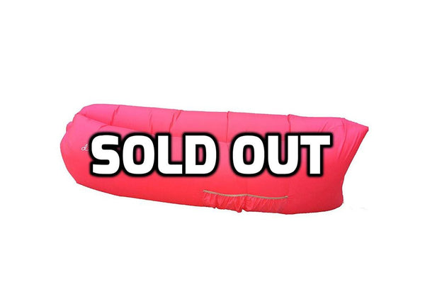 Inflatable lounger air bed