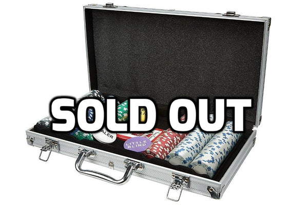 300 piece poker set with case