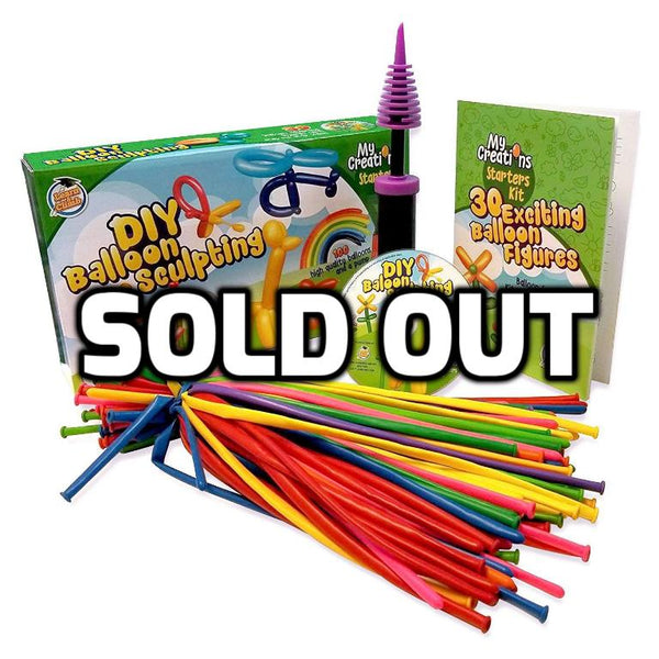 Kit de inicio de torsión de globos de bricolaje, cree más de 30 esculturas