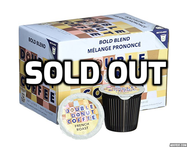 Pack of 60 Double Donut coffee