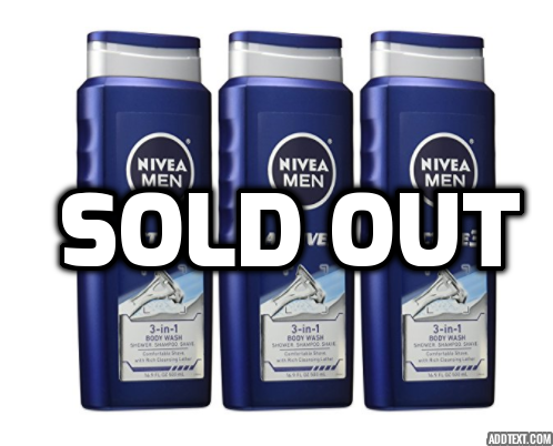 Pack de 3 jabones corporales 3 en 1 NIVEA Men Active3