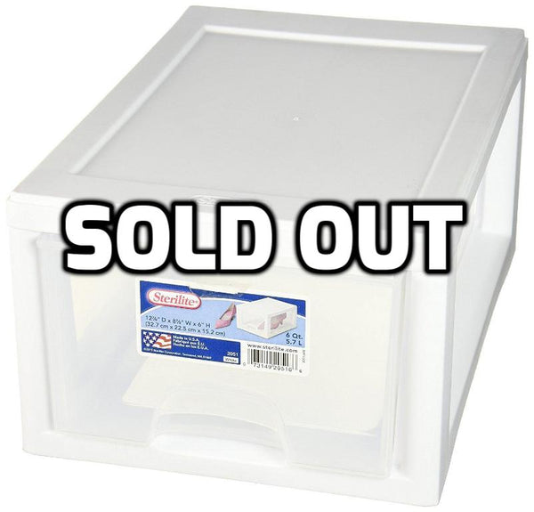Sterilite stackable storage containers