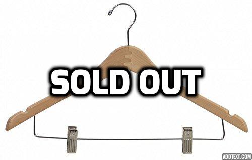 100 perchas de The Great American Hanger Company