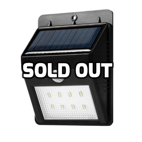 Luz de movimiento solar al aire libre