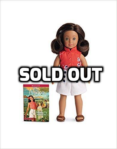 American Girl Nanea Mini Doll + Paperback Book