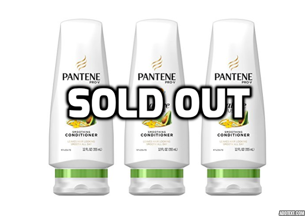 Pack of 3 Pantene Pro-V Nature Fusion Conditioner with Avocado Oil, 12 oz