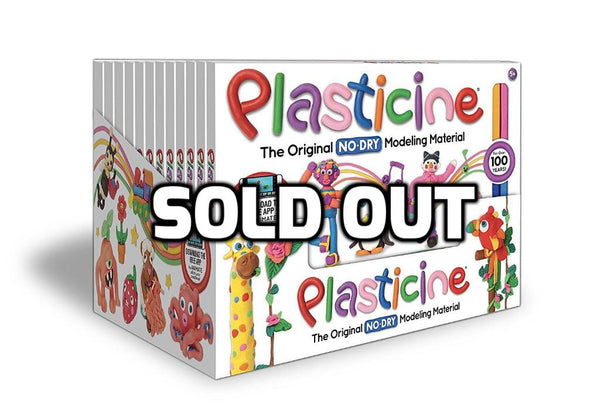 Plastilina - 12 unidades de 24 Color Rainbow Play Pack