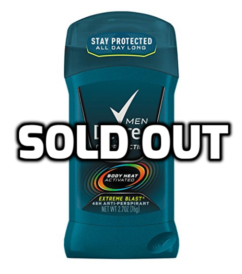 Pack of 6 Degree deodorant