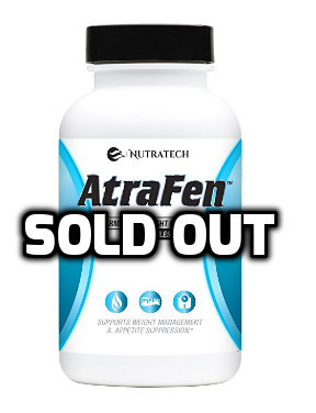 Nutratech Atrafen Ayuda termogénica para bajar de peso, 60 cápsulas