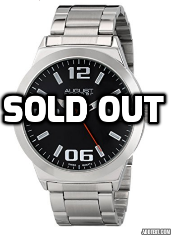 August Steiner men's watch