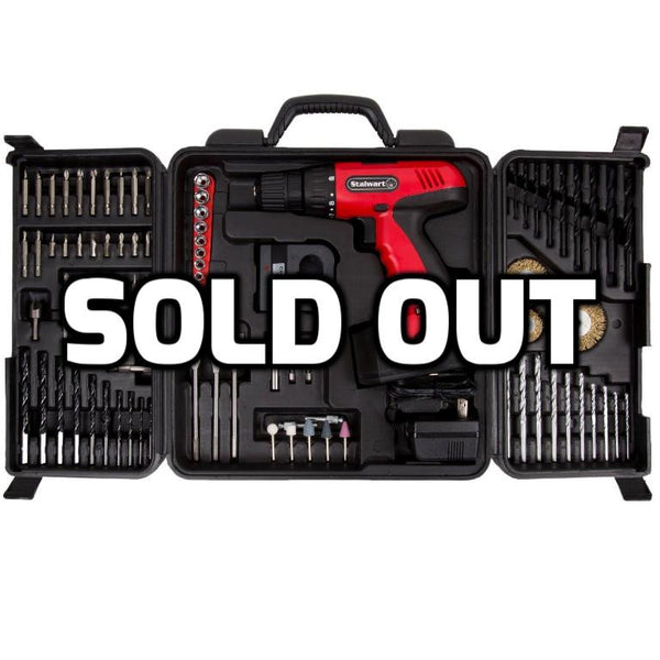 Stalwart 89-Piece 18V Cordless Drill Set