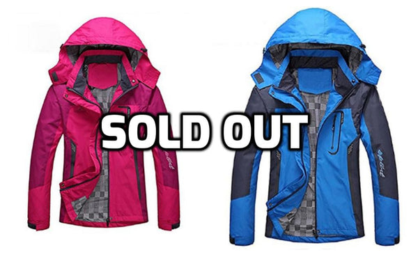 Women's waterproof jackets