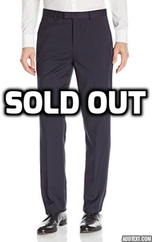 Calvin Klein men's navy dress pants