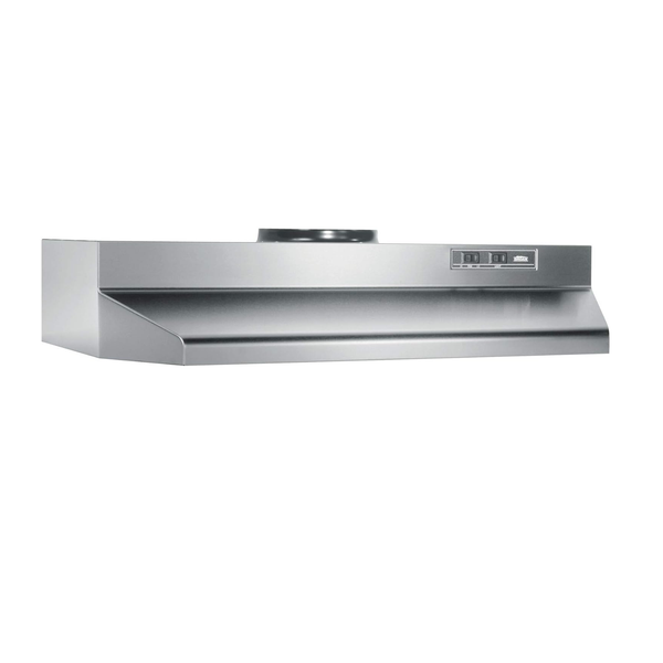 Broan-NuTone 30 Under-Cabinet Range Hood With 2-Speed 230 Cfm Exhaust Fan & Light