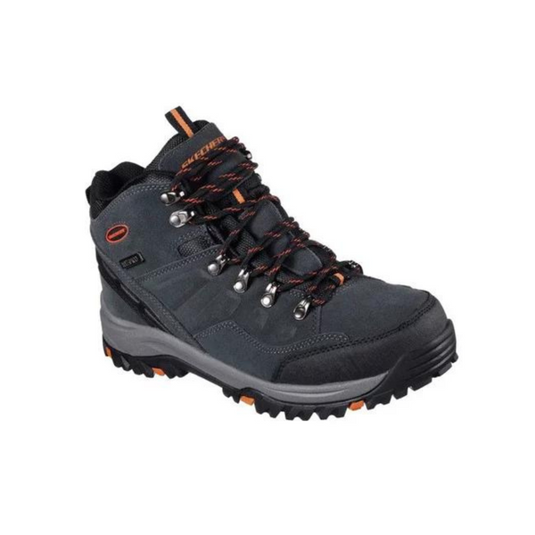 Skechers Men's Relaxed Fit Lace Up Waterproof Hiking Boots (3 Colors)