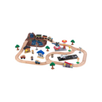 KidKraft Bucket Top Mountain Train Set with 61 Pieces, Magnetic Train