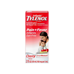 Infants’ Tylenol Liquid Medicine, Dye-Free Cherry, 2 Fl Oz