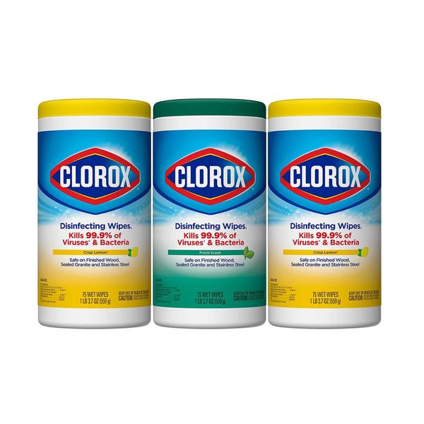 225 Toallitas Desinfectantes Clorox