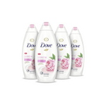 4 botellas de gel de baño Dove (4 variaciones)