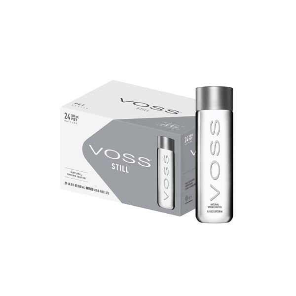 24 Bottles Of VOSS Premium Still Bottled Water