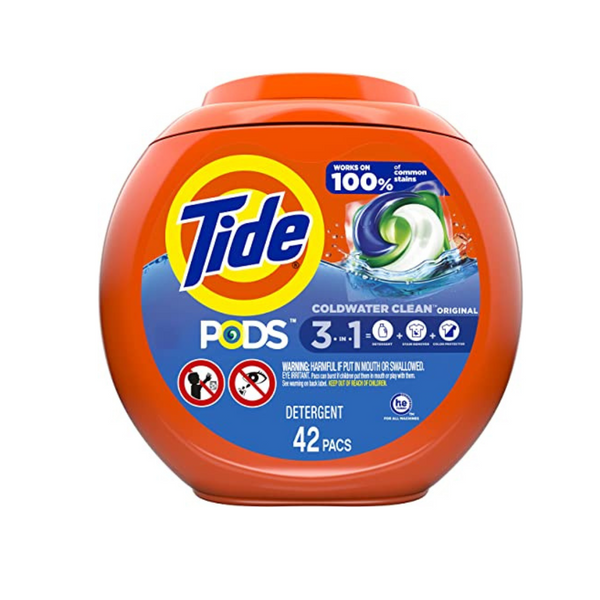 42 Tide Pods Laundry Detergent Soap Pods