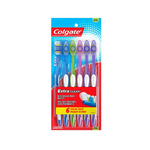 6 cepillos de dientes Colgate extra limpios