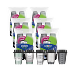 156 Dixie to Go Disposable Hot Paper Coffee Cups with Lids